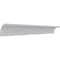 Ekena Millwork 4 5/8"H x 4 5/8"P x 6 1/2"F x 94 1/2"L Brightton Crown Moulding MLD05X05X06BR - alternate 3